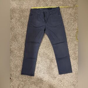 AG Adriano Goldschmied Dark Blue Straight Jeans
